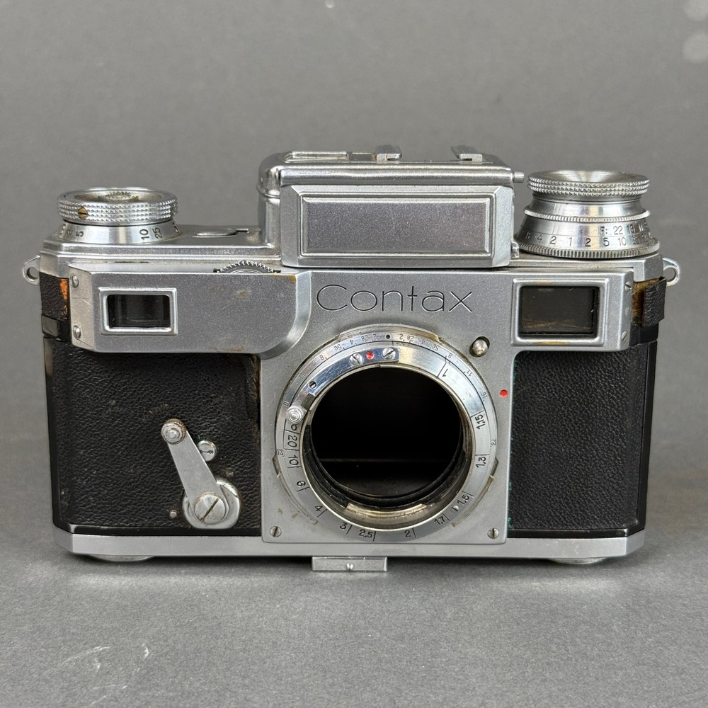 Zeiss Ikon Contax III Rangefinder Camera Body for parts or repair